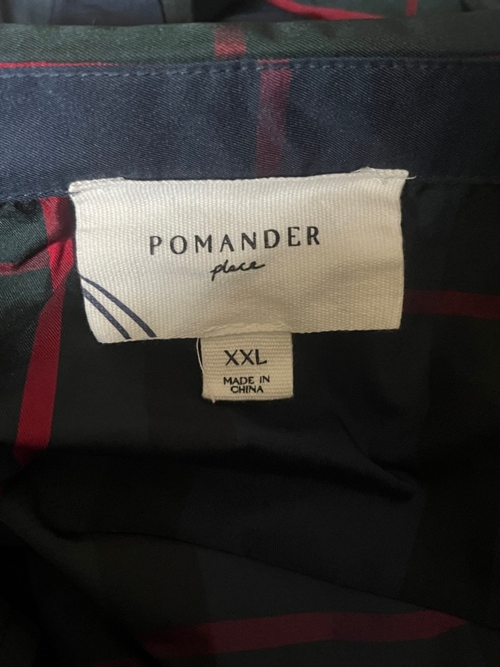 A26 Tuckernuck Pomander Place Fraser Plaid Ashlen Blouse - Picture 8 of 10